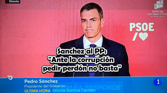 «PEDRIR PERDÓN NO BASTA» Sánchez perderá la confianza por ignorante o complaciente, la víctima es el pueblo