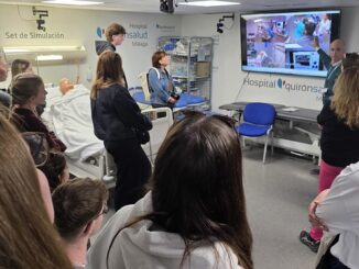 Estudiantes de Enfermería austriacos visitan el Hospital Quirónsalud Málaga